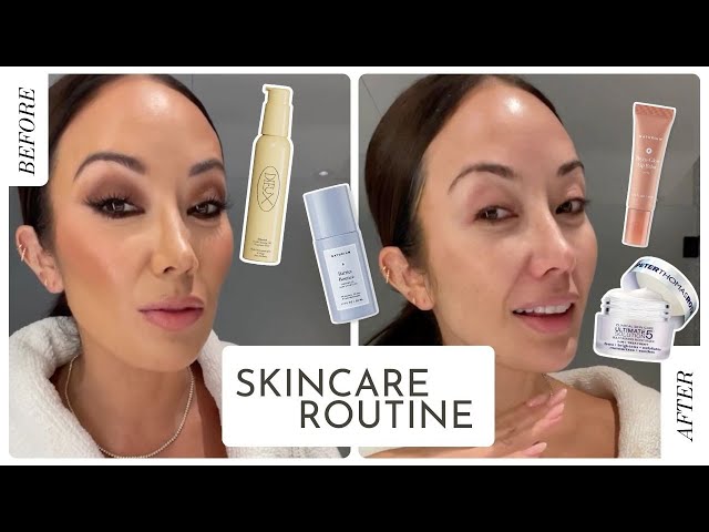 Skincare Routine to Remove Full Glam Makeup (Nighttime Routine)