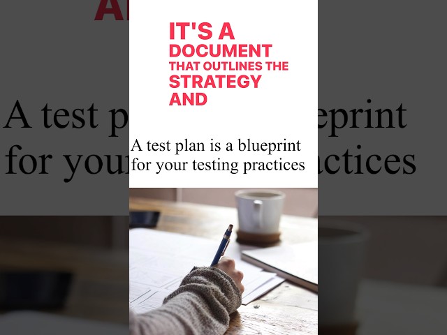 QA test plan #qa #softwaretesting #softwaretester