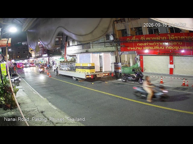 Nanai Road, Patong, Phuket, Thailand | Landmark Bar | Live Camera Stream