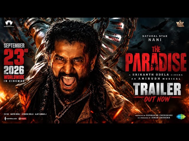 The Paradise Trailer | Nani | Srikanth Odela | Anirudh | Nani Paradise Trailer 