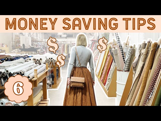 Money Saving Tips For Sewing | Sewing For Beginners - Episode 6