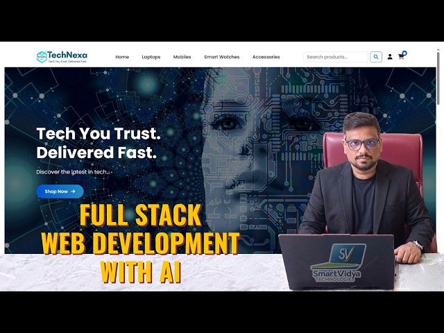 Course Announcement 🚀 Full Stack Web Development with AI in Telugu