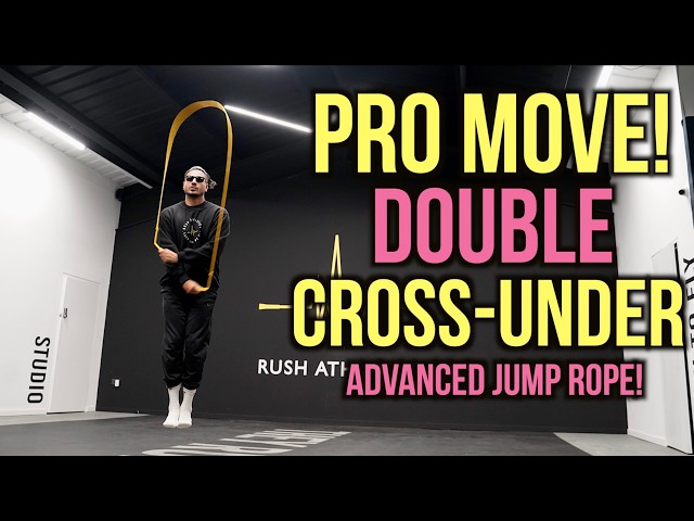 GET THIS PRO JUMP ROPE MOVE IN THE LOCKER! Advanced tutorial by Rush Athletics