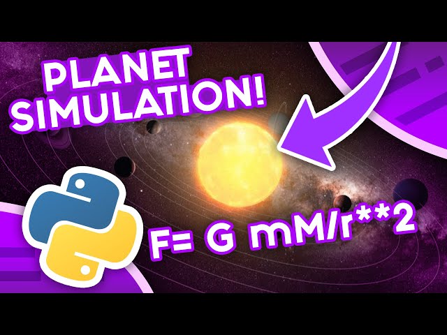 Planet Simulation In Python - Tutorial