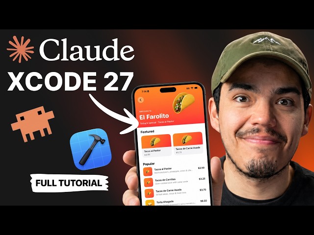Build Your First iPhone App with Claude & Xcode 27 (No Experience Needed)