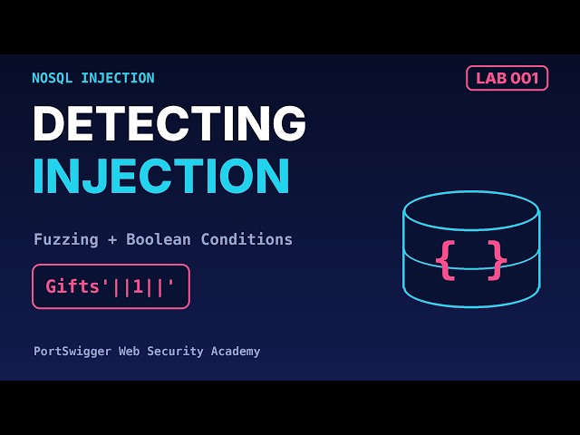 NoSQL Injection: Detecting Vulnerabilities in MongoDB Applications | PortSwigger