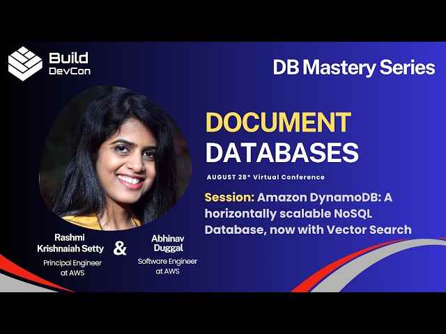 Amazon DynamoDB: A Horizontally Scalable NoSQL Database, Now with Vector Search