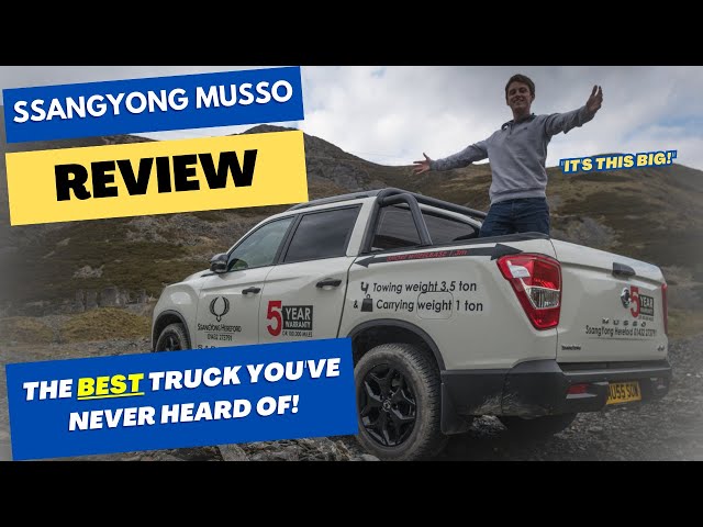 2023 SsangYong Musso - The BEST Truck You've NEVER Heard Of! [Review] [4K]