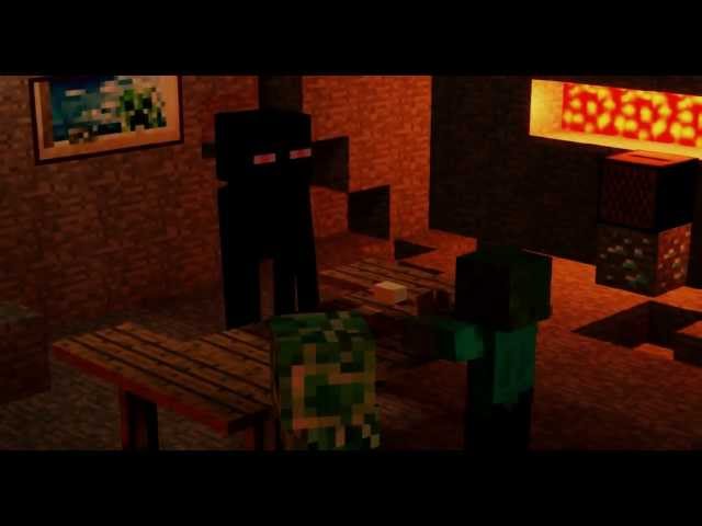 Mob Saloon   Minecraft Animation