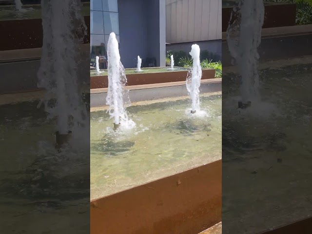 Fonte  na praça