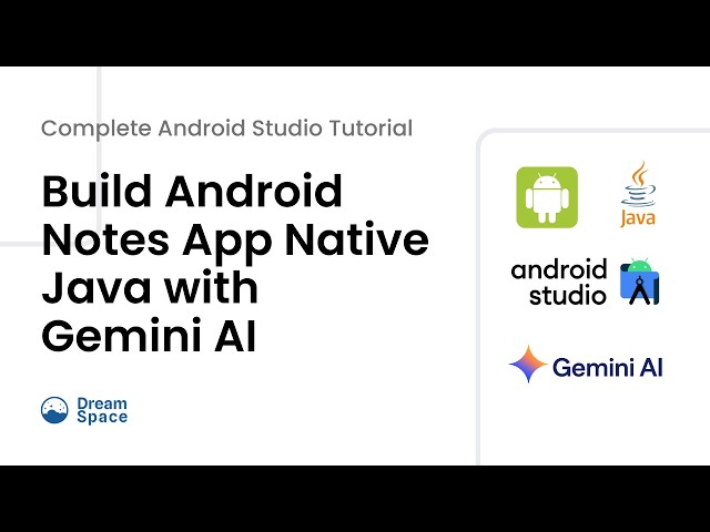 Build Android Notes App Native Java with Gemini AI | Complete Android Studio Tutorial (2026)