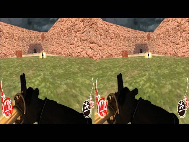 Shadow Warrior Nvidia 3D Vision - Death Metal Bunny (Monty Python room)