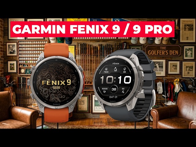 Garmin Fenix 9 / 9 Pro Review for golfers!