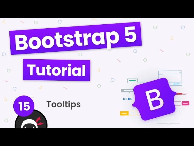 Bootstrap 5 Crash Course Tutorial #15 - Tooltips