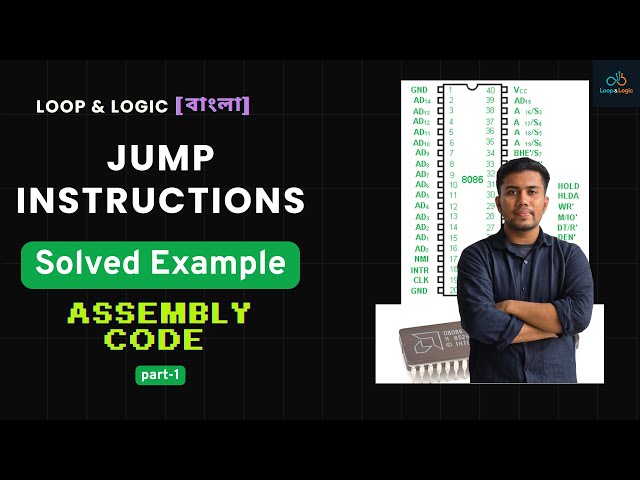 Jump Instructions in 8086 Microprocessor | Signed & Unsigned Jumps | Single Flag Jump Explained