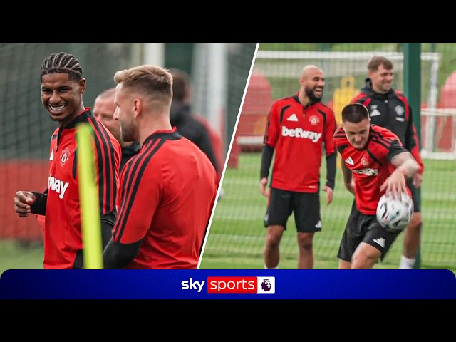 Update from Man Utd training as Sesko & De Ligt return ahead of PL start 🔴