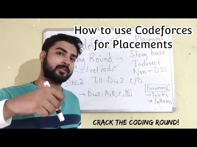 How To Use Codeforces for Placements