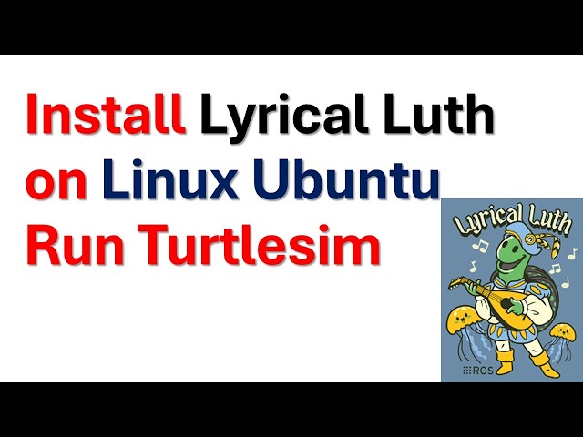 Install ROS2 Lyrical Luth and Run TurtleSim Simulation