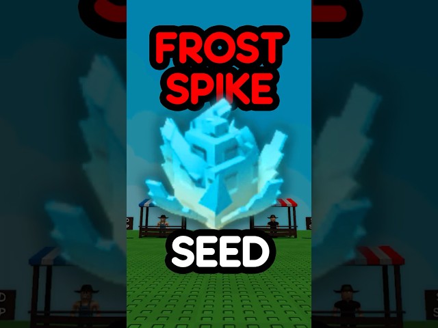 How To Get The FROSTSPIKE Seed In Grow A Garden!