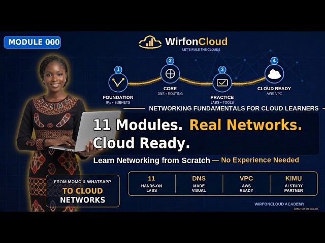 Module 000 - Fundamentals of Networking for Cloud Learners — Course Overview | WirfonCloud Academy