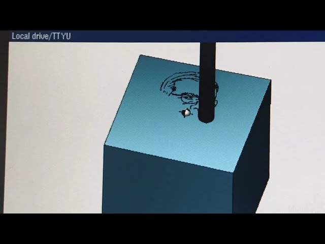 ​PM Narendra Modi Portrait CNC Milling Simulation | SINUMERIK Siemens CNC