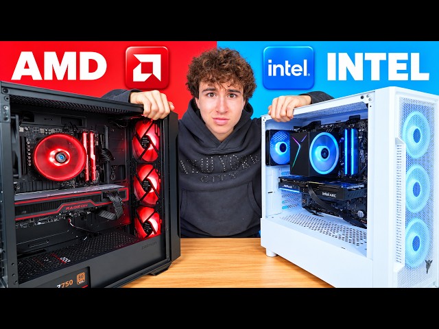 AMD vs Intel Gaming PC!