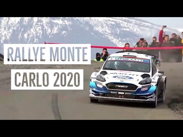 WRC Rallye Monte Carlo 2020 - ON THE LIMIT ACTION! [HD]