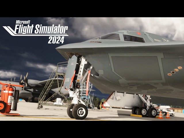 Microsoft Flight Simulator 2024 | Northrop Grumman B-2 Spirit | Miramar MCAS ✈ Nellis AFB