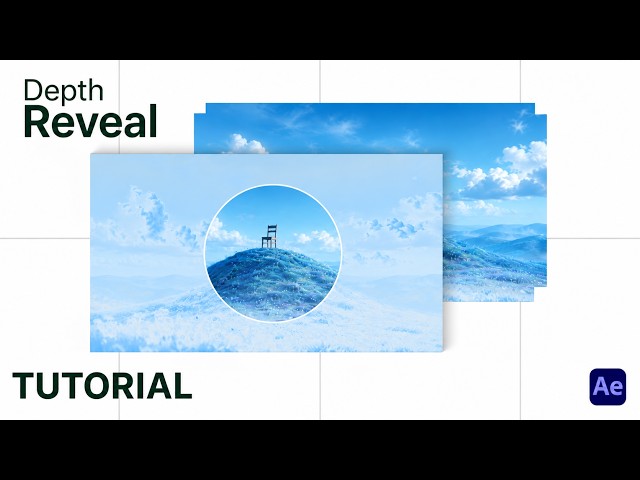 How to Create a Depth Map Reveal Animation in After Effects | Easy Tutorial