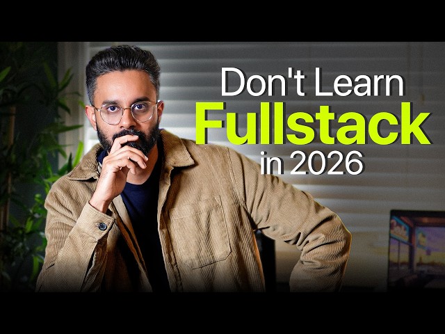 Should you do Full Stack Development is 2026?