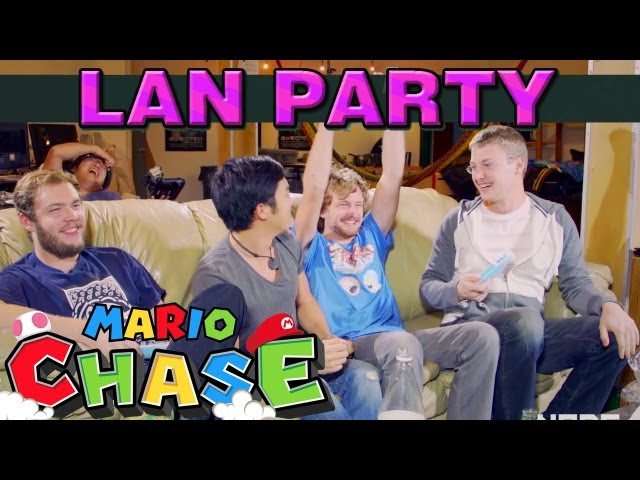 Nintendo Land: Mario Chase with freddiew and corridordigital on LAN Party - NODE