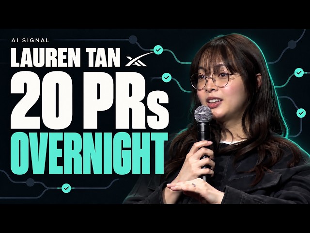 She Woke Up to 20 Merged PRs. How Lauren Tan Made AI Agents Reliable