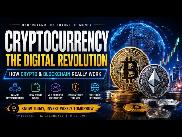 🚀 Cryptocurrency Explained: The Digital Revolution | How Crypto & Blockchain Really Work