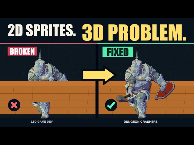 2D Sprites in 3D Have a Hidden Problem