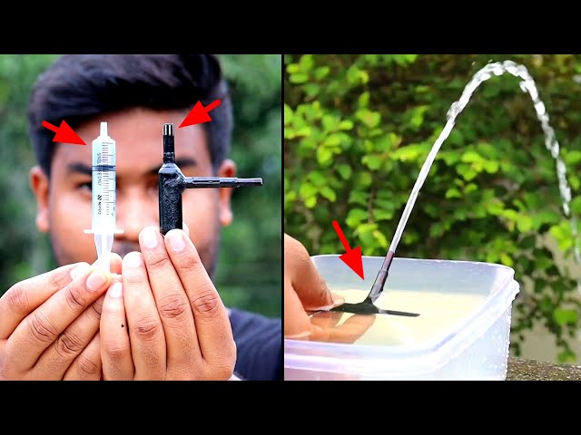 How To Make Powerful Mini Water Pump | একদম সহজে ওয়াটার পাম্প বানান | EXPERiMENTAL