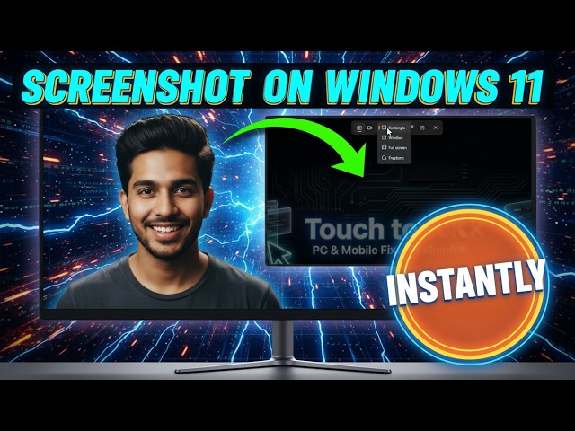 How To Screenshot On Windows 11 | Simple Built-In Tools
