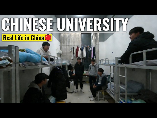 Day in the Life of a Chinese College Student | China documentary university life