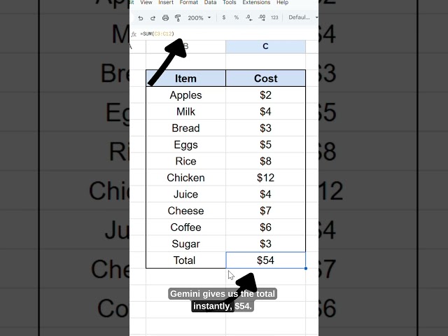 Use Gemini to Calculate Your Shopping Total in Seconds Easily
