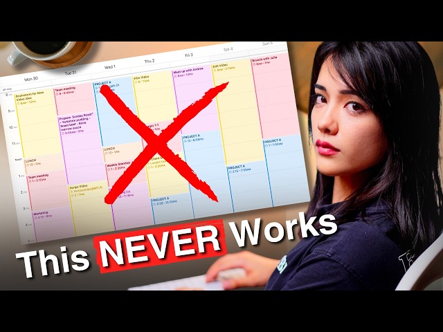 Why Time Blocking Doesn't Work For ADHD & What To Do Instead