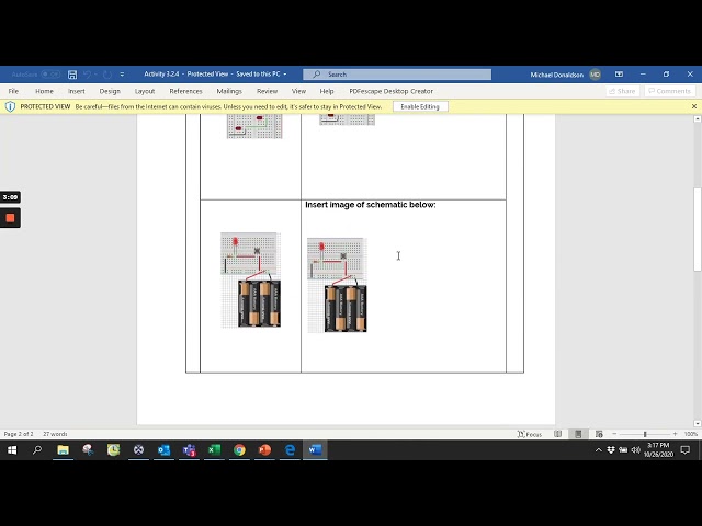 Drawing schematic diagrams