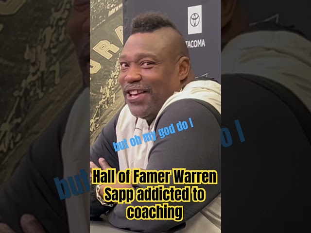 Warren Sapp ADDICTED to coaching #cubuffs #cfb #football #coachprime #shorts