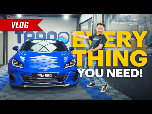 Full car PPF, dashcam, and more for my BRZ at TRAPO! - AutoBuzz