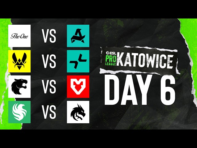 ESL Pro League Season 24 - Day 6 - Full show