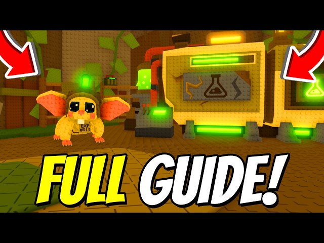 FULL GUIDE To DR SCRAMBLE UPDATE In Steal an Egg! (EXPERIMENT 13 SECRET LOCATION, DRONES) Roblox