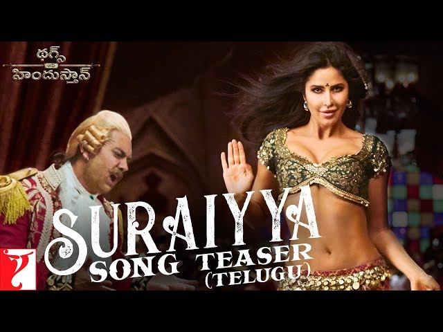 Telugu(తెలుగు): Suraiyya Song Teaser | Thugs Of Hindostan |Aamir, Katrina| Ajay-Atul, Nakash, Shreya