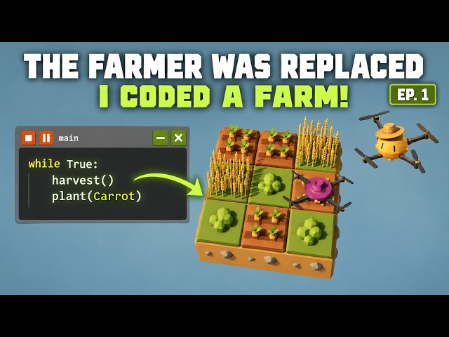 From One Harvest Command to Carrot Farming | The Farmer Was Replaced
