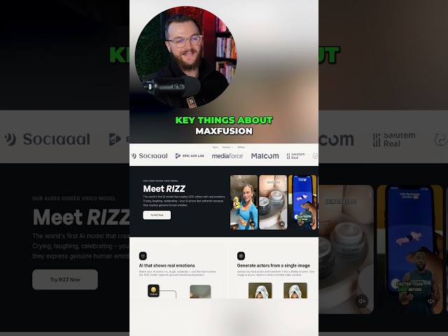Maxfusion AI Video Ad Creation Platform