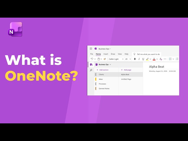 What Is OneNote? The Simple Structure That Makes It Click