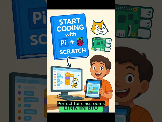 Teach Kids to Code with Raspberry Pi + Scratch! 🧠🖥️ | Fun + Educational