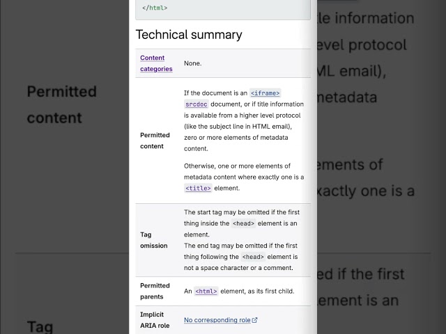 Every HTML Element #3 - title